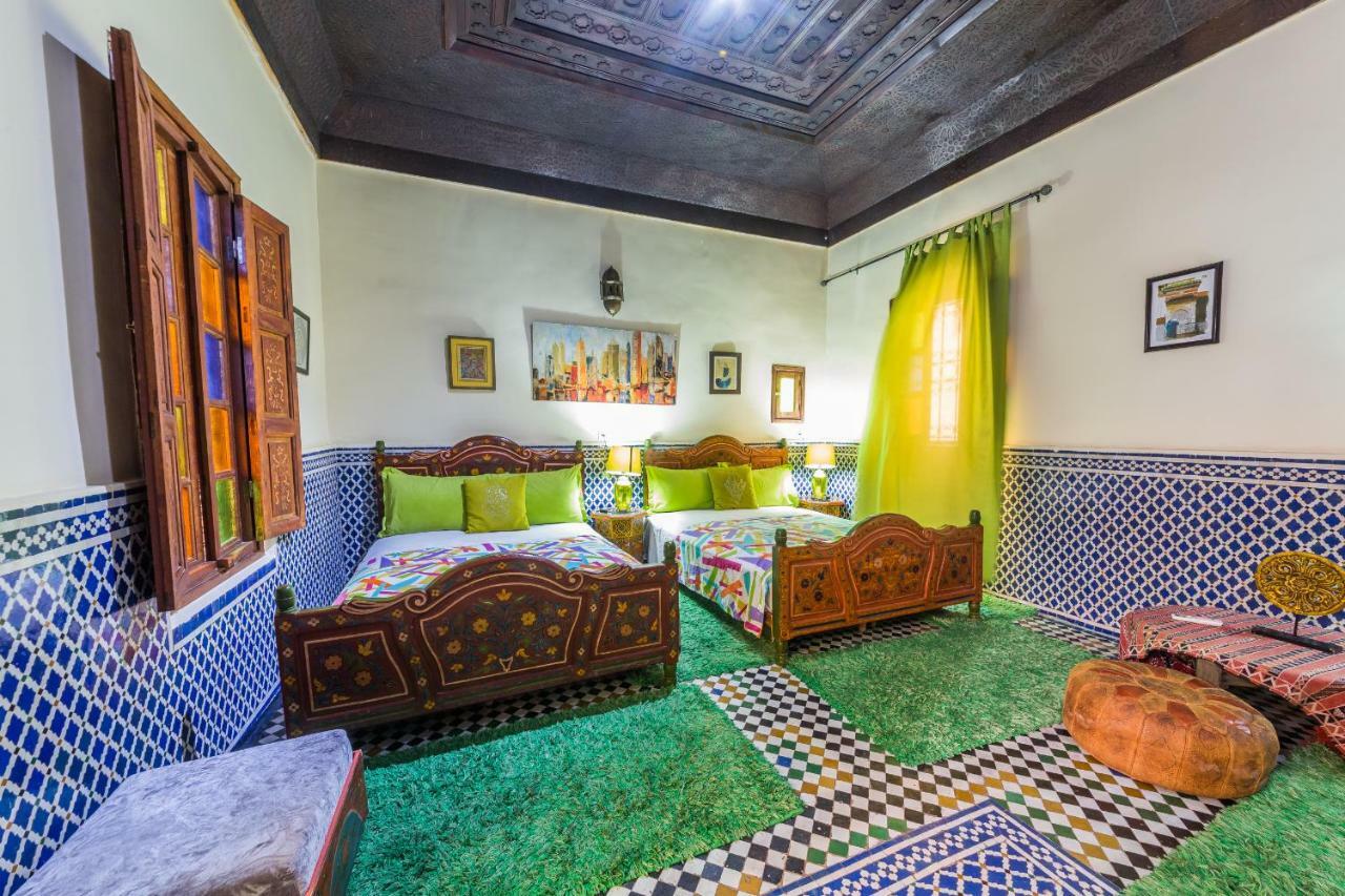 Riad L'Artiste Фес Екстер'єр фото